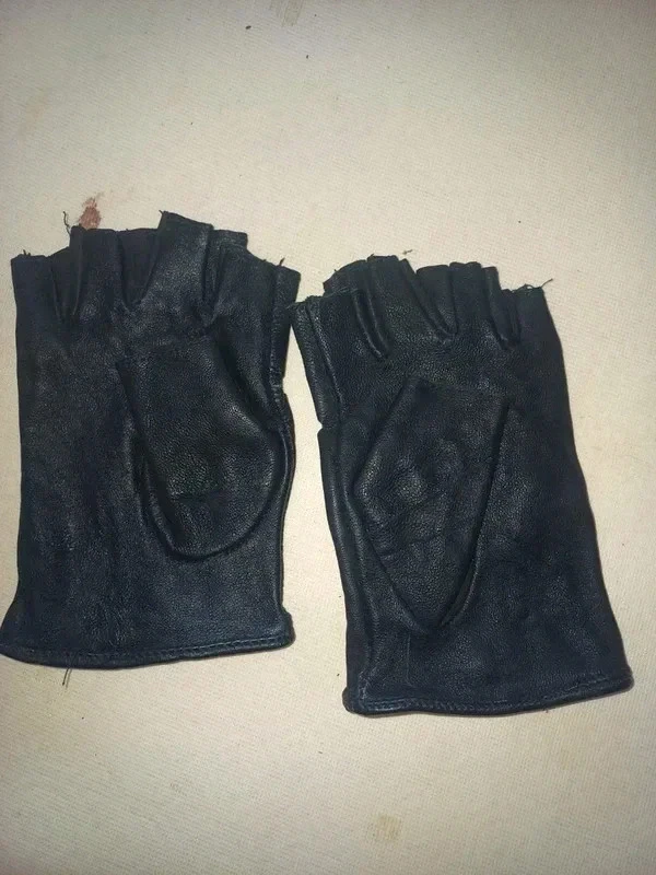 Black cycling gloves size S – photo 3